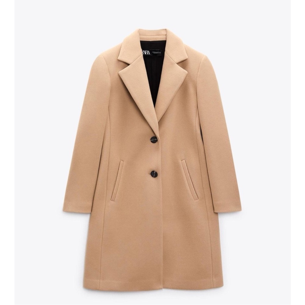 Zara Women's Tan Coat